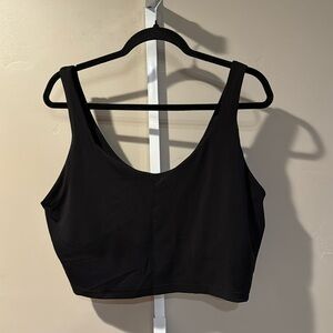 Black Smooth Offline Bralette by Aerie. XXL.